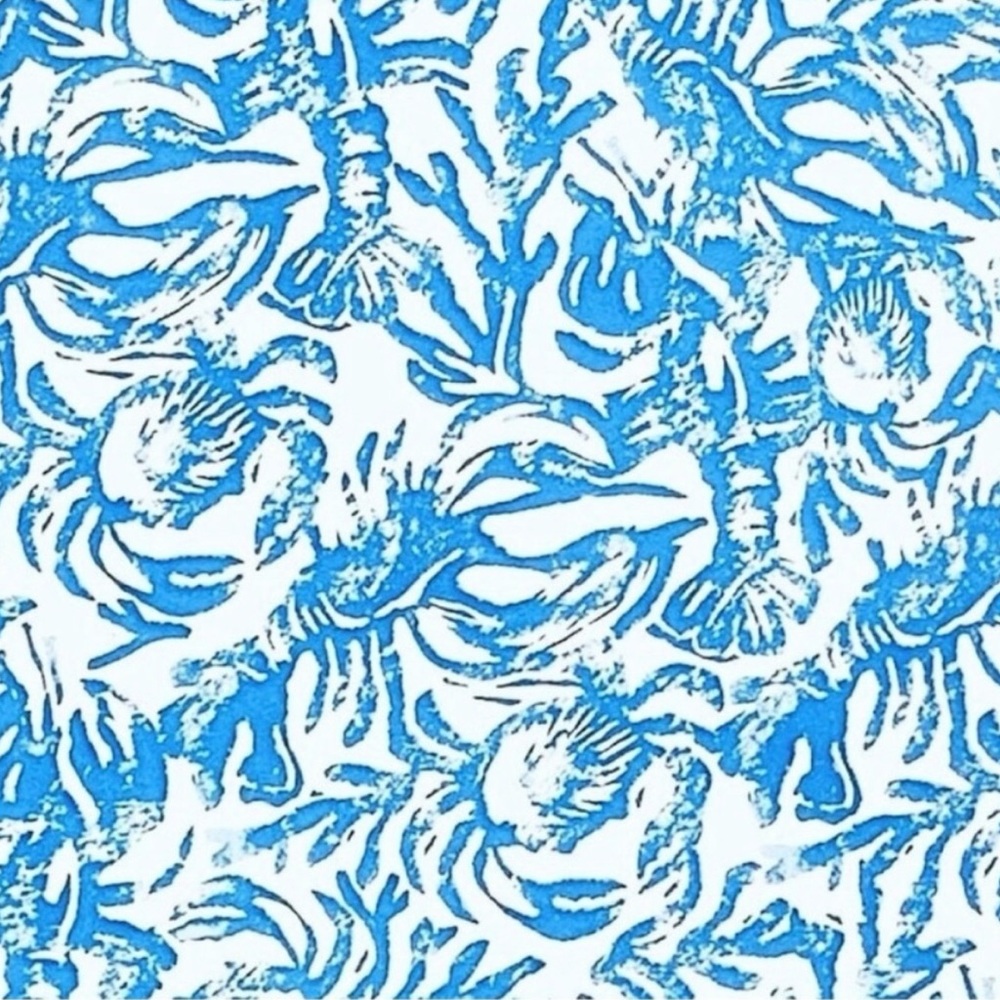 Lilly Pulitzer Marlowe Dress on a Roll, Blue and White - Picture 3 of 6